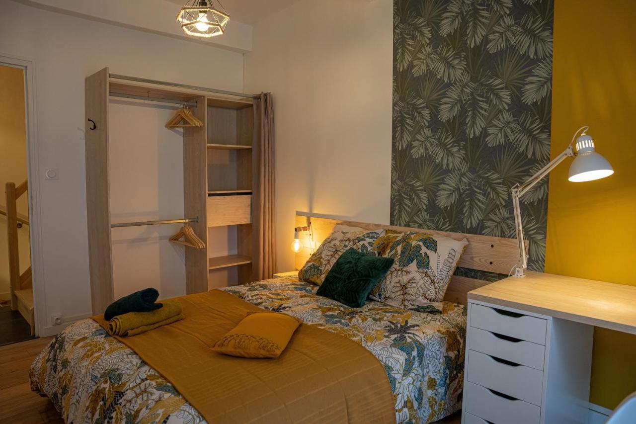 Superbe Maison De Ville - Chambre Privee - Quartier Villebourbon - 5 Min A Pied Gare Et Hypercentre Montauban Luaran gambar