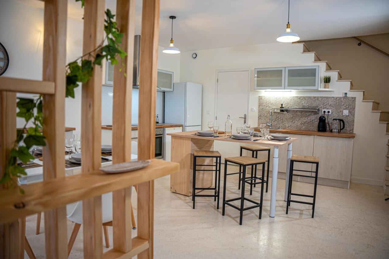 Superbe Maison De Ville - Chambre Privee - Quartier Villebourbon - 5 Min A Pied Gare Et Hypercentre Montauban Luaran gambar